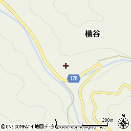 愛媛県松山市横谷84周辺の地図