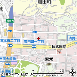 福岡県北九州市門司区東門司1丁目周辺の地図