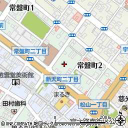 西京銀行宇部支店周辺の地図