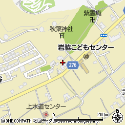 徳島県阿南市羽ノ浦町岩脇神代地10-6周辺の地図