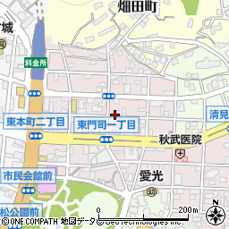永坂商店事務所周辺の地図