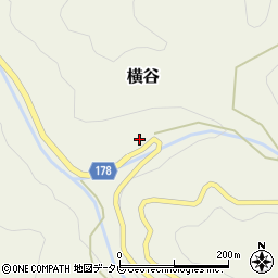 愛媛県松山市横谷436周辺の地図
