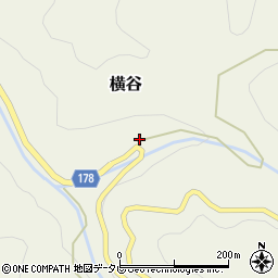 愛媛県松山市横谷412周辺の地図