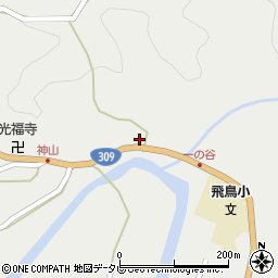 三重県熊野市飛鳥町神山602周辺の地図