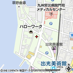 福岡県北九州市門司区東港町周辺の地図