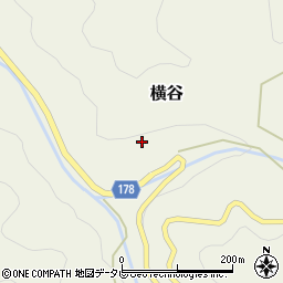 愛媛県松山市横谷466周辺の地図