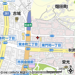 ホワイト急便　東門司店周辺の地図