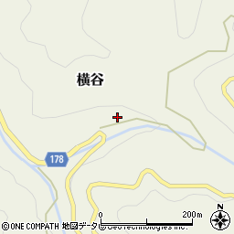 愛媛県松山市横谷388周辺の地図