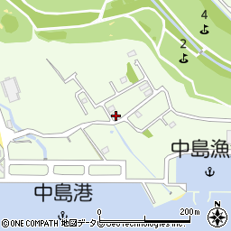 カサペルテ那賀川町周辺の地図
