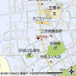 亀天芳苑周辺の地図