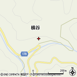 愛媛県松山市横谷414周辺の地図