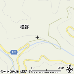 愛媛県松山市横谷380周辺の地図