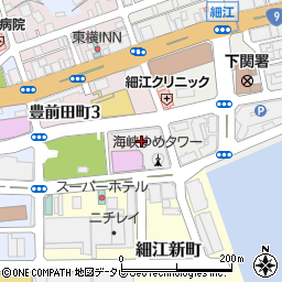 日本貿易振興機構山口貿易情報センター周辺の地図