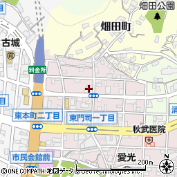 コテージ東門司周辺の地図