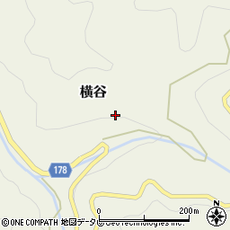 愛媛県松山市横谷416周辺の地図