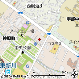 法蓮寺周辺の地図