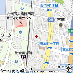 福岡県北九州市門司区浜町9周辺の地図