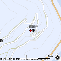 徳島県三好市山城町国政178周辺の地図