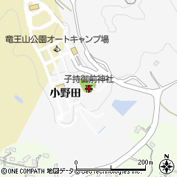 子持御前神社周辺の地図