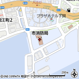 下関市消防局周辺の地図