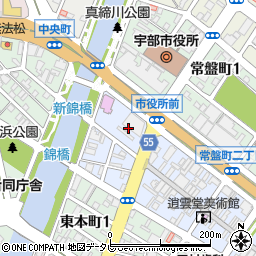 ワイエム証券株式会社　宇部支店周辺の地図