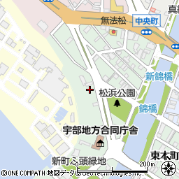 フロンティア新町店周辺の地図