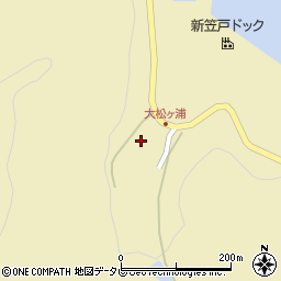 山口県下松市笠戸島大松ケ浦周辺の地図