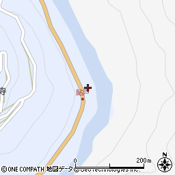 徳島県三好市山城町国政115-3周辺の地図
