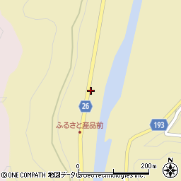 和歌山県日高郡日高川町船津794周辺の地図