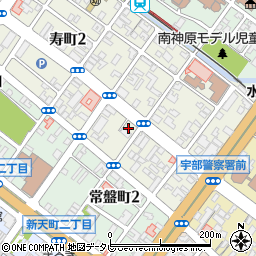 ファミリーマート宇部寿町店周辺の地図