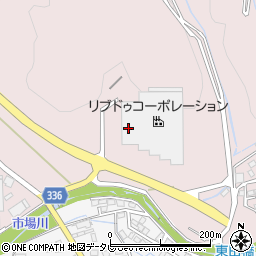 愛媛県新居浜市観音原町周辺の地図