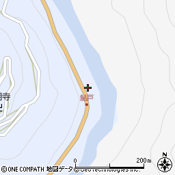 徳島県三好市山城町国政114周辺の地図