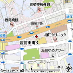 西京銀行新地支店 ＡＴＭ周辺の地図