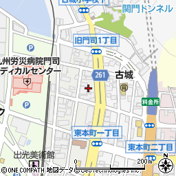 福岡県北九州市門司区浜町5周辺の地図