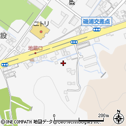 愛媛県新居浜市磯浦町周辺の地図