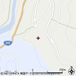 愛媛県四国中央市新宮町上山799周辺の地図