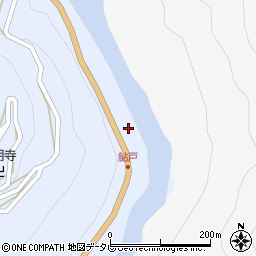 徳島県三好市山城町国政112周辺の地図
