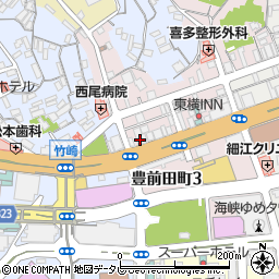 損害保険ジャパン株式会社　山口支店下関支社周辺の地図