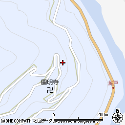 徳島県三好市山城町国政162-1周辺の地図