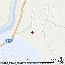 愛媛県四国中央市新宮町上山56周辺の地図