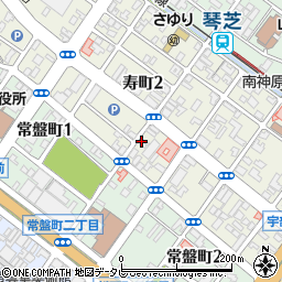 有限会社福田保生堂薬局周辺の地図