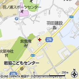 徳島県阿南市羽ノ浦町岩脇神代地周辺の地図