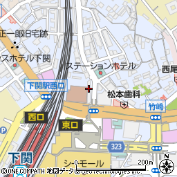 九州リオン株式会社　リオネットセンター下関周辺の地図