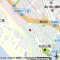 セブンイレブン宇部新町店周辺の地図