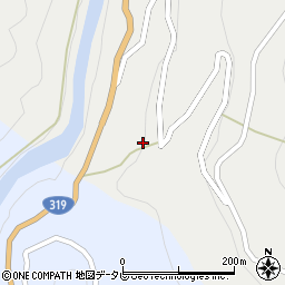 愛媛県四国中央市新宮町上山48周辺の地図