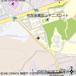 愛媛県新居浜市王子町6周辺の地図