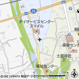 愛媛県四国中央市土居町土居1099周辺の地図