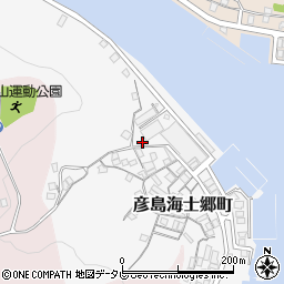 山口県下関市彦島海士郷町周辺の地図