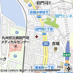 福岡県北九州市門司区浜町6周辺の地図