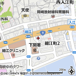 ｔｙｓテレビ山口株式会社　下関支社周辺の地図